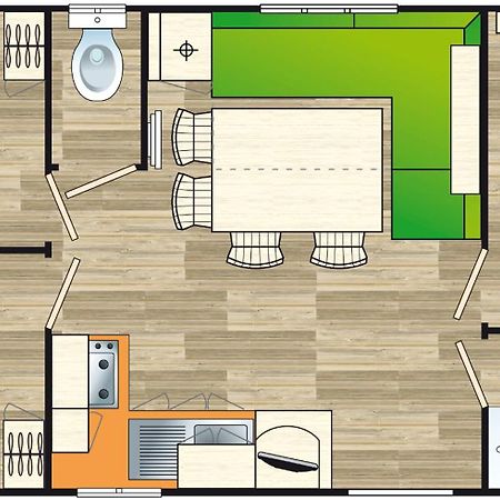 Charmant Mobil Home 6 Personnes Avec Clim Reversible Boofzheim Exterior foto